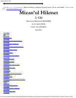 Mizan’ul Hikmet 03 - Muhammed Muhammedi Reyşehri- ok.epub
